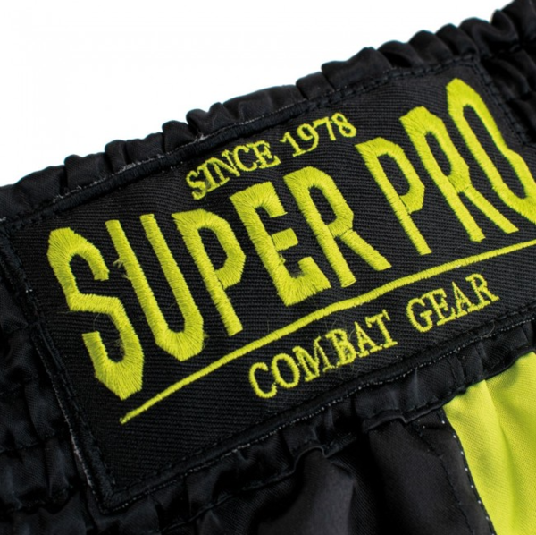 Super Pro (Thai)Boxing Shorts Kids Gorilla black/yellow